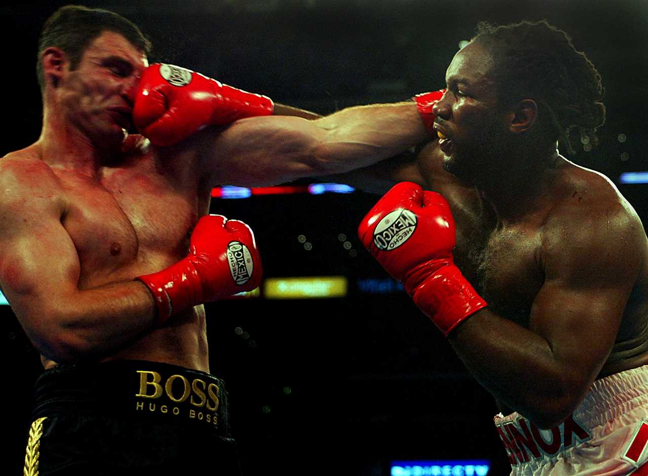 Lennox Lewis names Evander Hollyfield his most difficult opponent, ahead of Mike Tyson or Vitali Klitschko