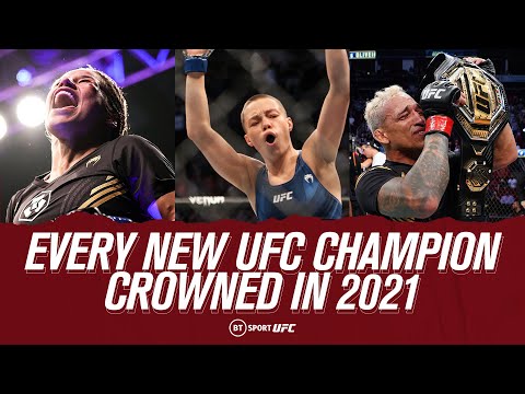 In 2021, Every New UFC Champion is Crowned! Joy, Shocks and Controversy, as well as shocks!