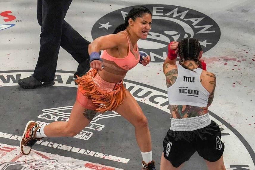 Ex-UFC star Pearl Gonzalez makes fans go wild in sexy surgery shoot where she shows off her bum in just a hospital gown