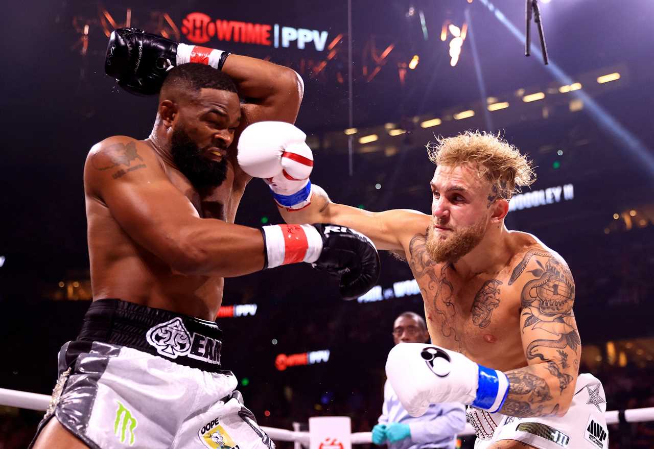 Jake Paul vs Tyronwoodley 'BOMBED on pay-per view with YouTuber's replay with UFC star doing just 65,000 purchases.