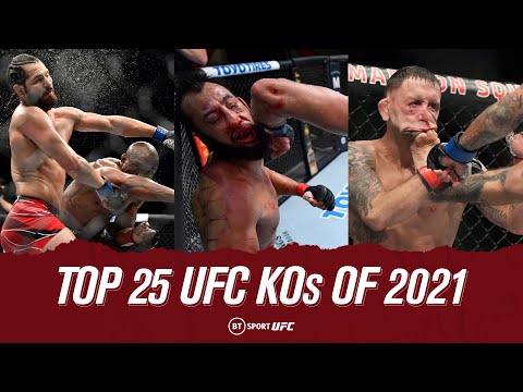 The Top 25 UFC Knockouts in 2021