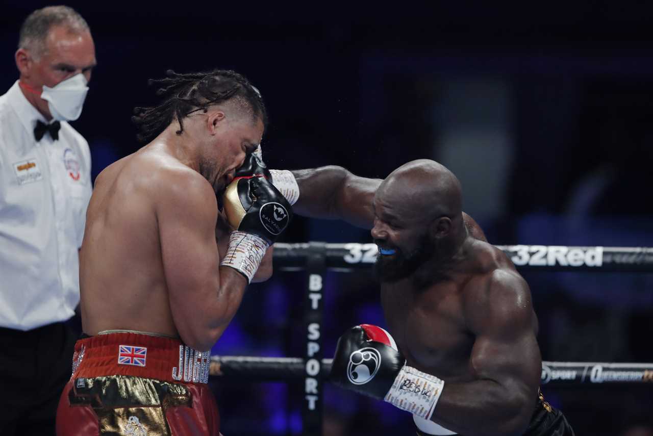 Seven of the best British boxing fights in 2021, including Tyson Fury's victory over Deontay wilder and Chisora’s war against Parker