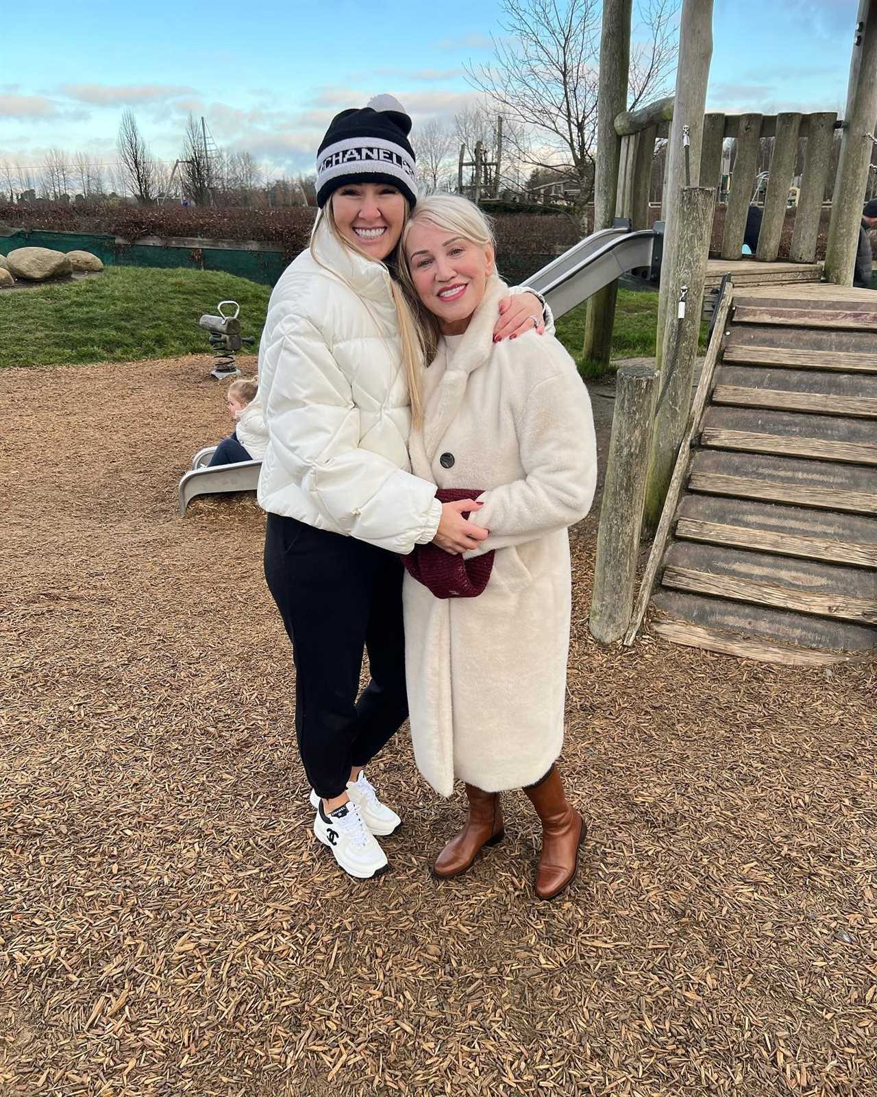 After UFC star Conor McGregor drives his family to the park in a plush Lamborghini, Dee Devlin hugs McGregor.