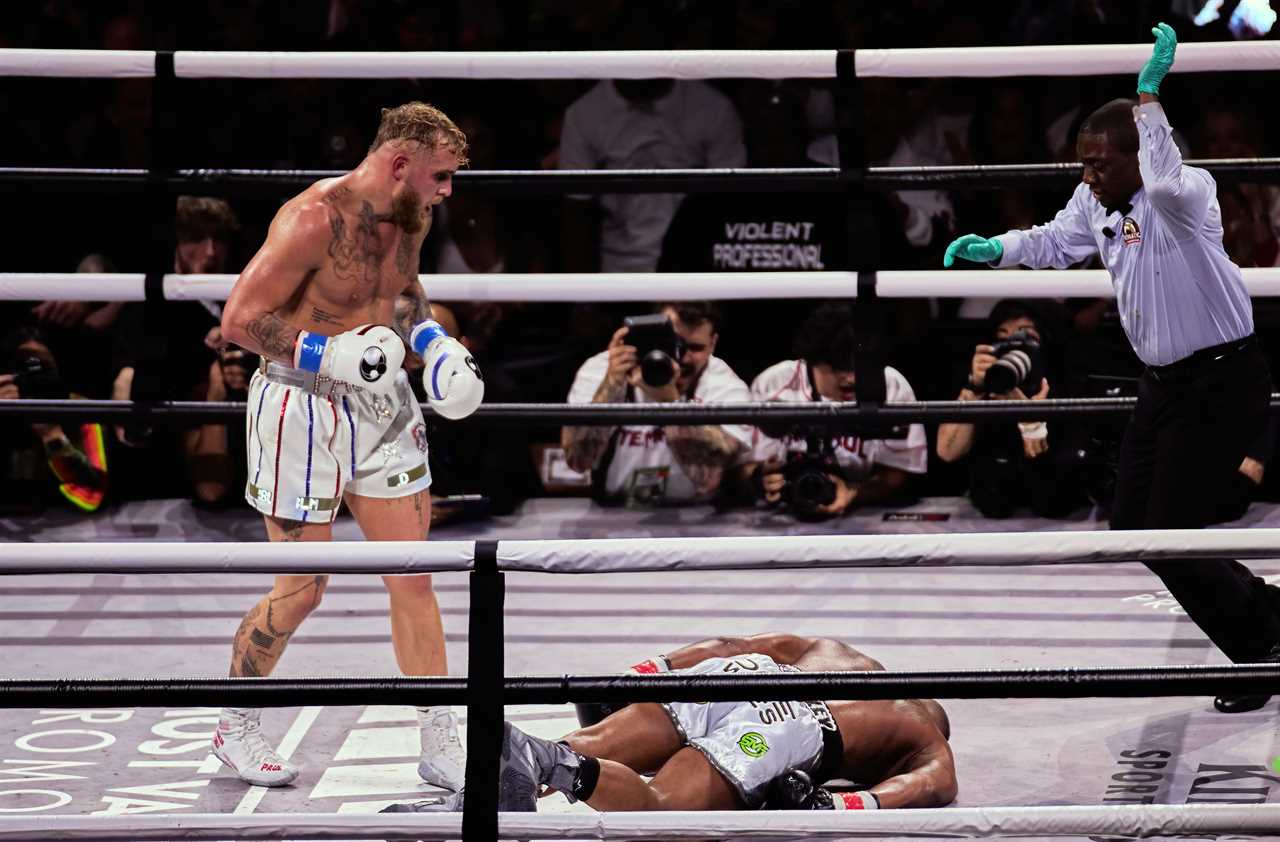 Taking the p ***' - Boxing fans are FURIOUS when ESPN awards Jake Paul the knockout of year award after he beat Tyron Woodley