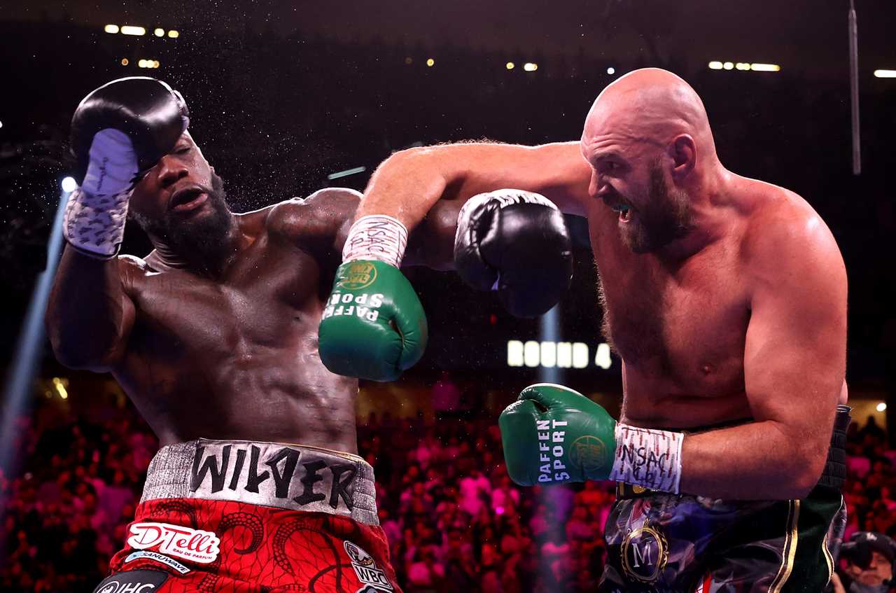 Tyson Fury could be forced to fight Deontay Wilder in shock FOURTH time if Dillian Whyte refuses 20% purse