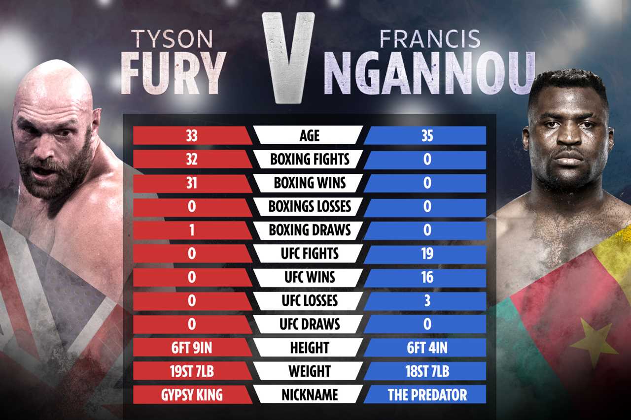 UFC star Francis Ngannou calls Tyson Fury AGAIN, and believes that he can do'some damage' by switching to boxing
