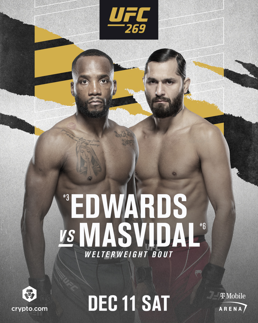 Jorge Masvidal teases a March return to UFC after the cancellation of Leon Edwards' grudge match
