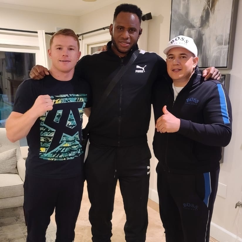Frank Sanchez is a boxer who will be taking over the heavyweight division after Canelo warns Fury and Joshua