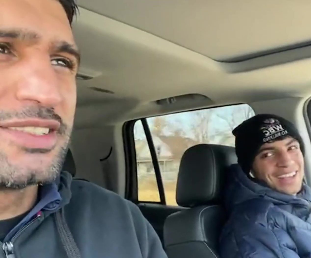 Cops investigate Amir Khan for filming him driving PS100k Range Rover for 8 minutes.
