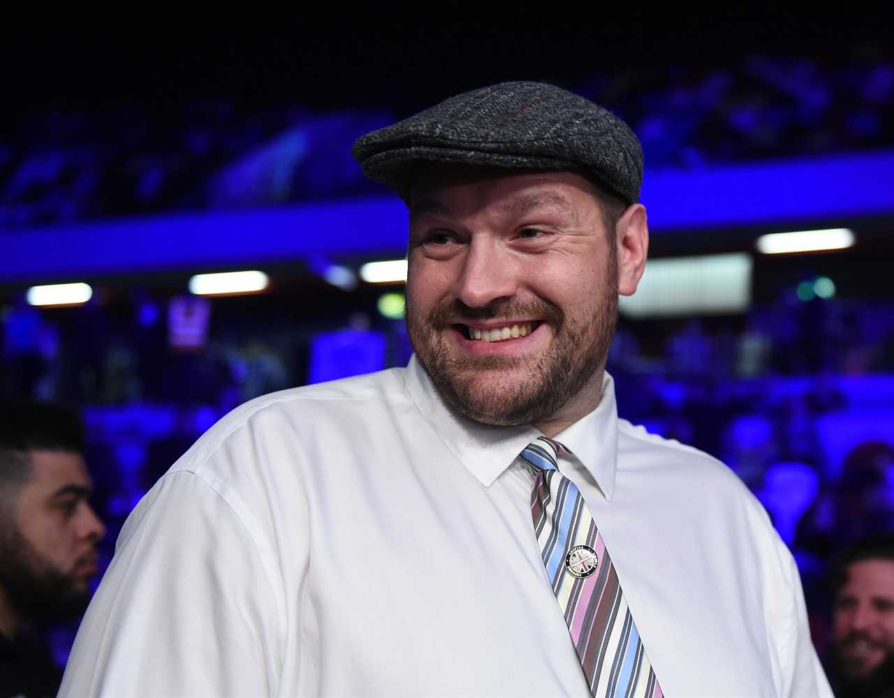 Eddie Hearn rebuffed Tyson Fury after showdown talks in Monaco failed, while Gypsy King was about 26 stone