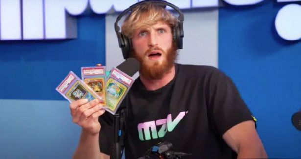 Logan Paul worries that he has spent PS2.8MILLION to get fake Pokemon cards, after he was lucky enough to be given one during the Mayweather fight