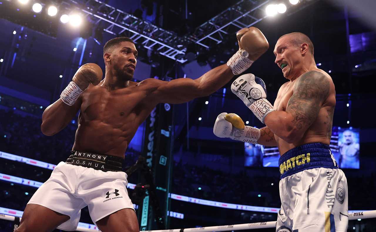 Anthony Joshua said to Oleksandr Usyk that he has 'got his numbers' and that he will need to be lucky to win the rematch. David Price agrees.