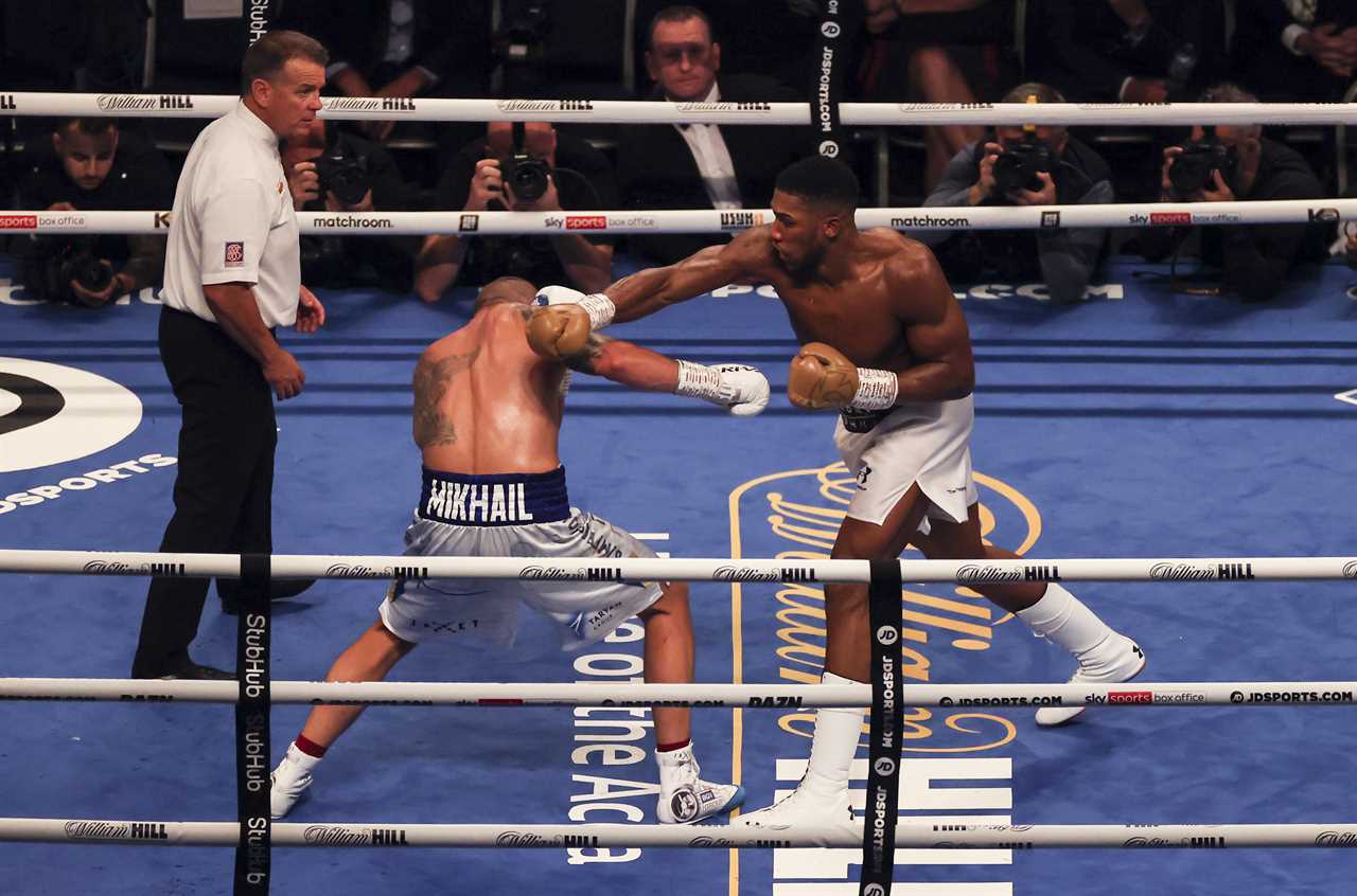 Anthony Joshua is behind Tyson Fury’s cousin to FIFTH WBA rankings ahead crunch match with Oleksandr Uzyk