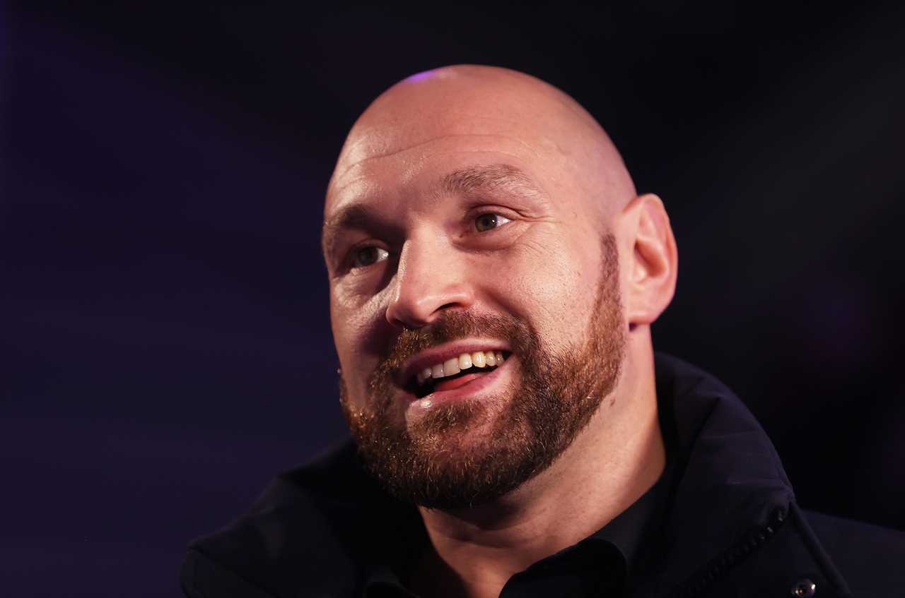 Tyson Fury, a teenager, sends a message to knife attack victim.