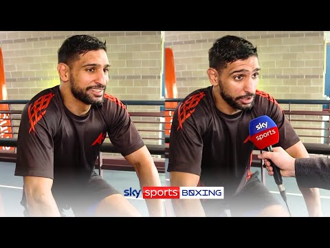 Amir Khan at his training camp, Preparing to the BEST Kell Brook.