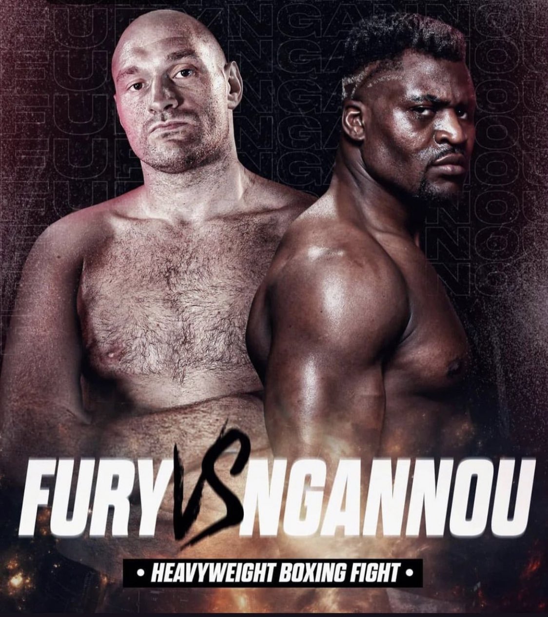 Tyson Fury asks Dana White for a boxing match against Francis Ngannou, the 'beast' of UFC GLOVES.