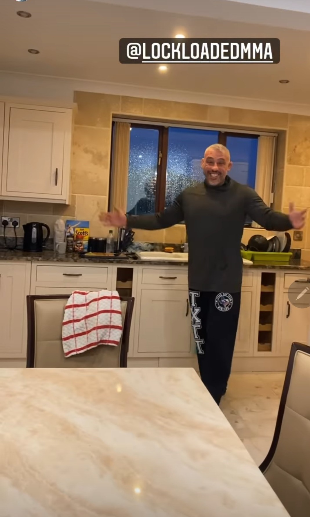 Tyson Fury makes a big announcement as George Lockhart, his personal chef, flies to Morecambe for the March 26 fight camp