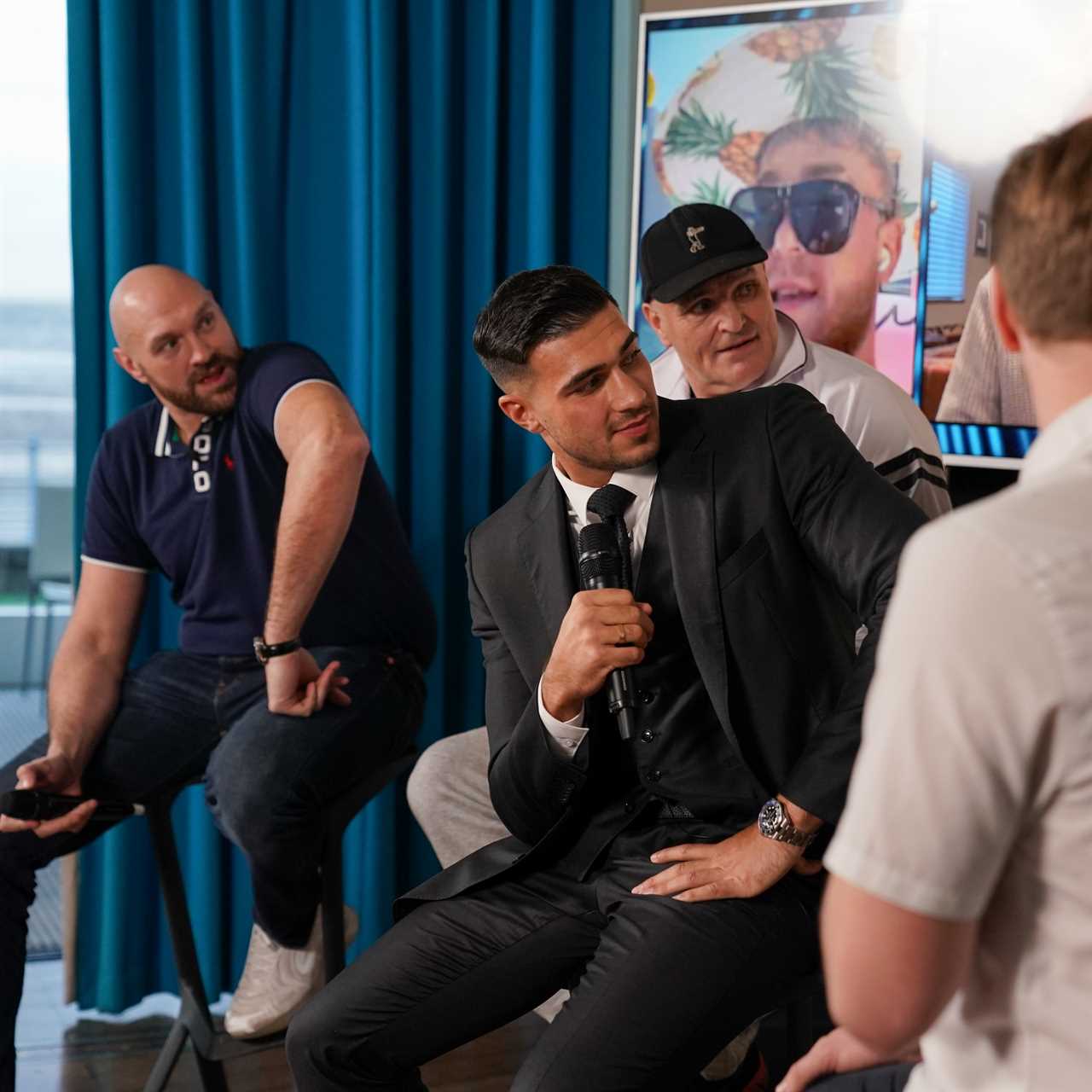 Jake Paul calls Tommy Fury's DAD John, and brother Tyson out as YouTubers admits that he doesn't want to fight Love Islander