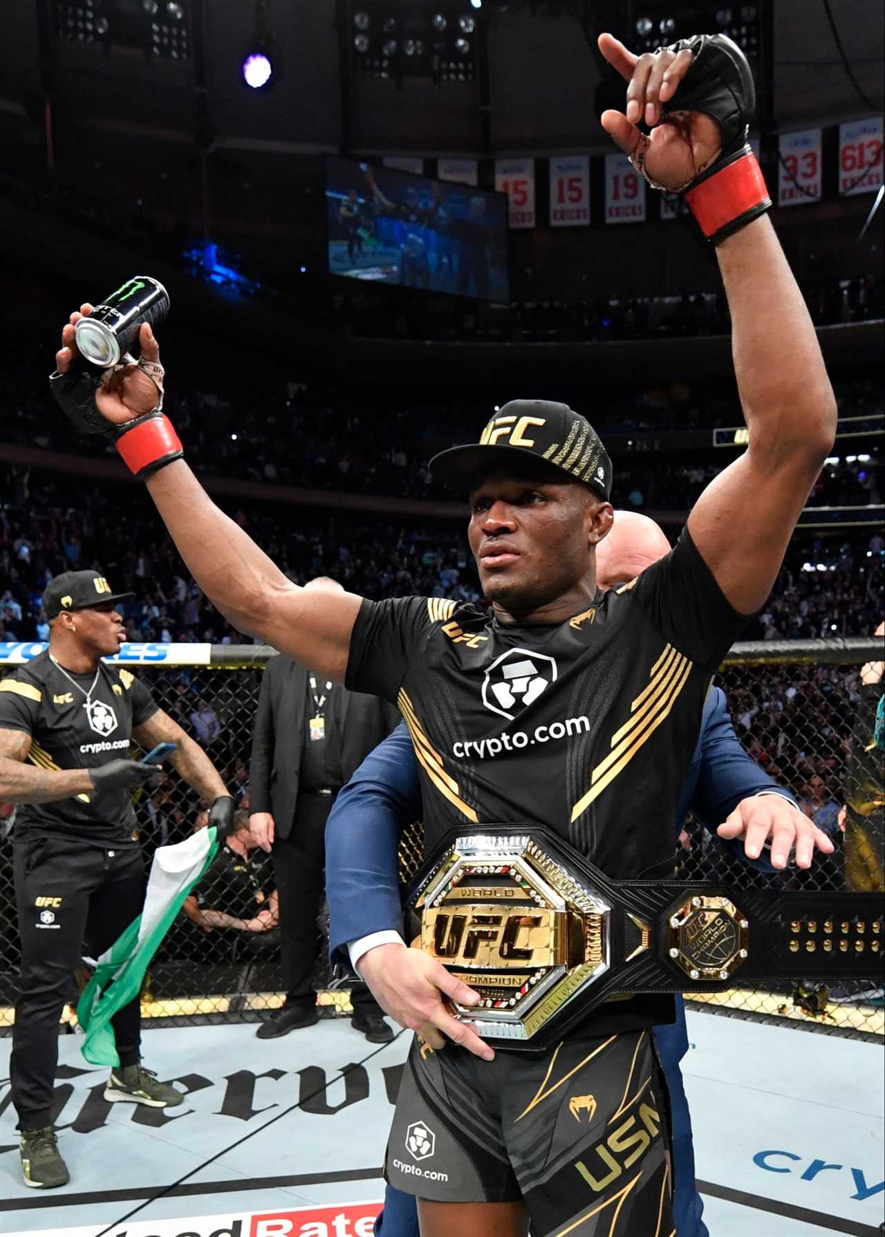 Kill yourself - UFC champ Kamaru Uman sends shocking message to Snapchat followers of trolls