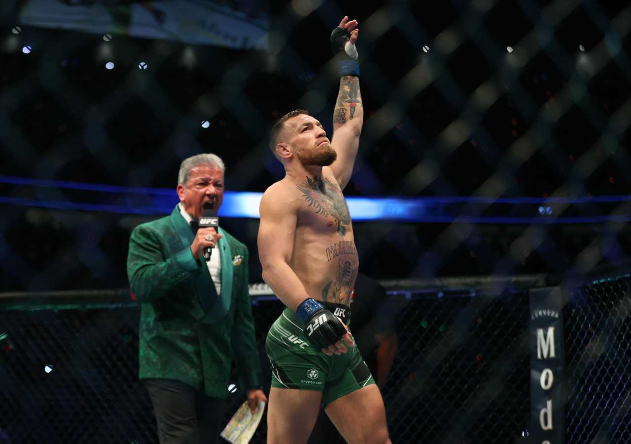Conor McGregor, UFC fighter, dresses in a wolf costume and keeps Santa decorations up for weeks after Christmas