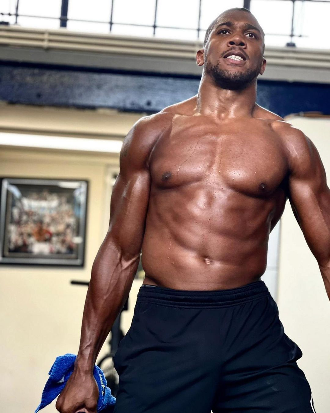 Anthony Joshua's amazing transformation from a skinny child in Nigeria to a two-time heavyweight champion shows how he can transform his body.
