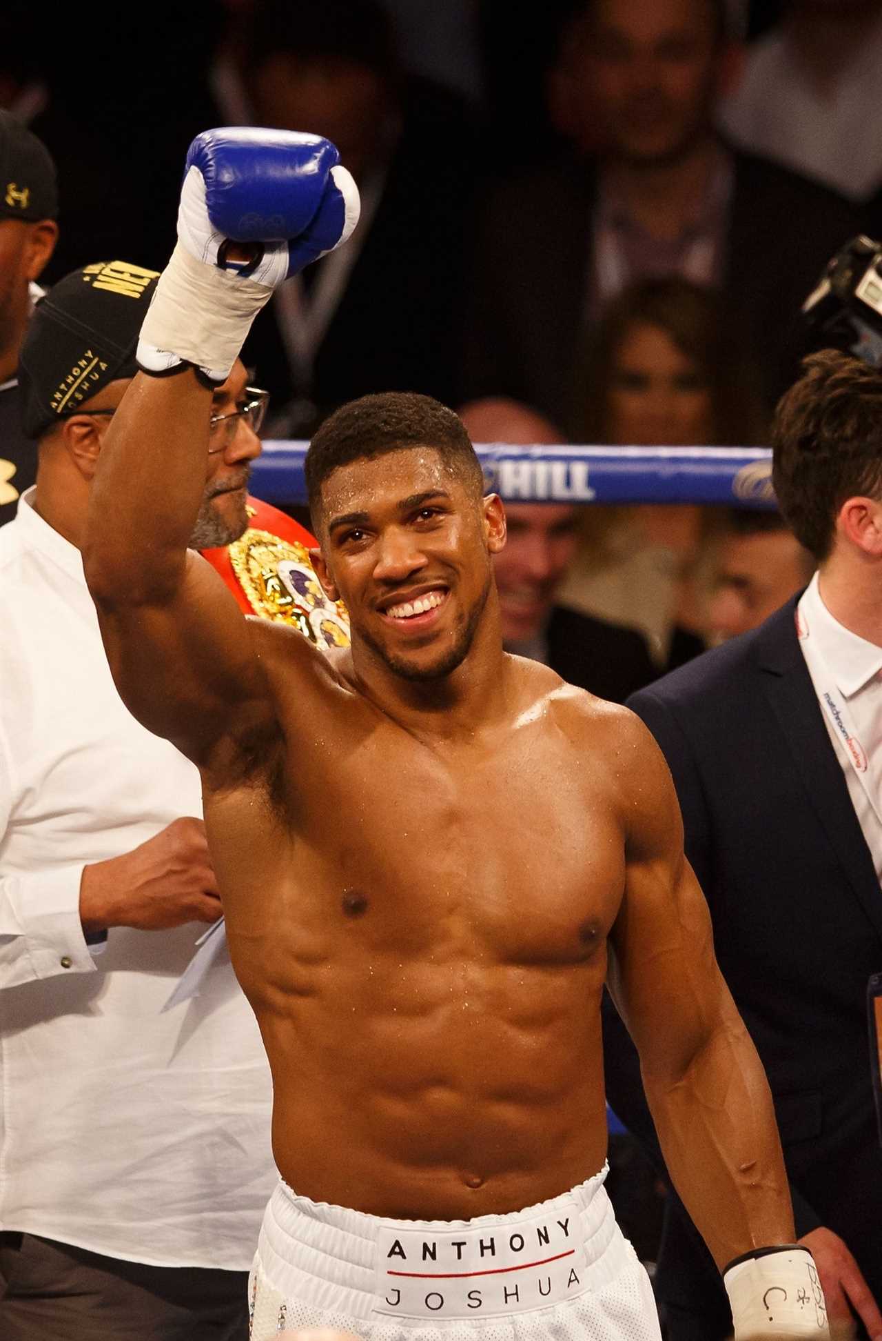 Anthony Joshua's amazing transformation from a skinny child in Nigeria to a two-time heavyweight champion shows how he can transform his body.