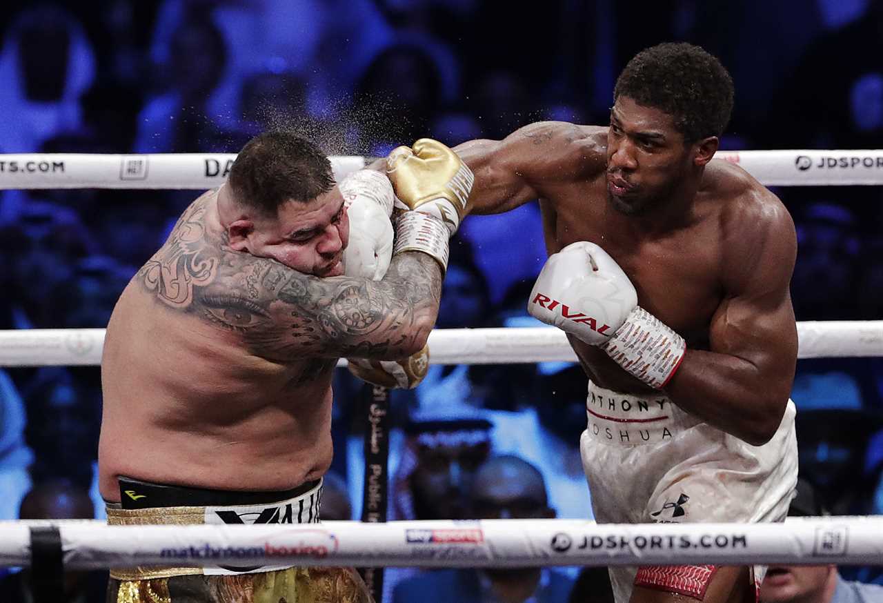 Anthony Joshua's amazing transformation from a skinny child in Nigeria to a two-time heavyweight champion shows how he can transform his body.