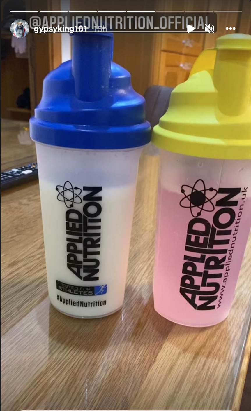 Tyson Fury shows off his pre-fight diet and gym gear as he 'back grafts' in preparation for his return.