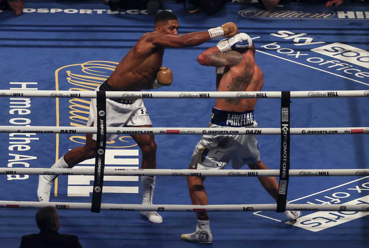 Anthony Joshua shares his 10 workout rules with Oleksandr Usyk and tells them to 'f*** off.