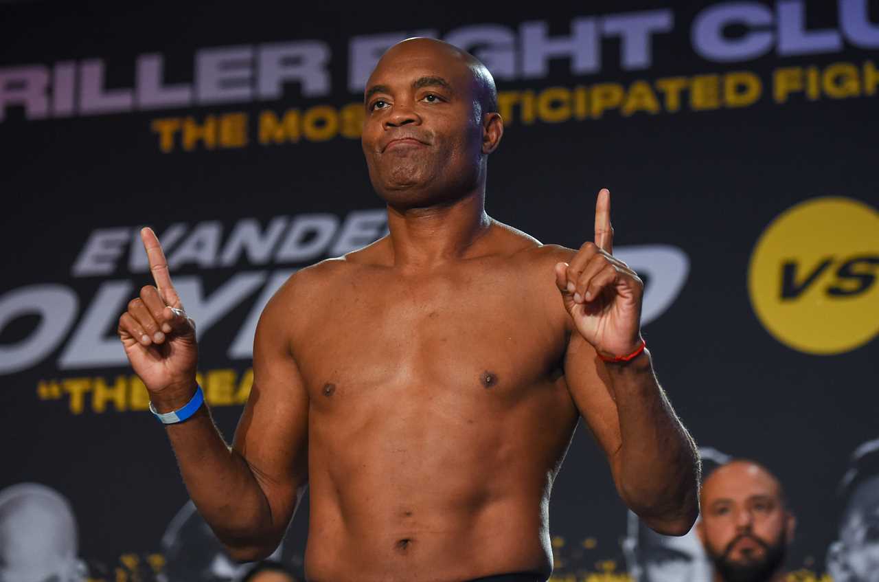 Can he take one shot? - Jake Paul Anderson Silva (46), would be hurt if he landed right handed, according to UFC champ.