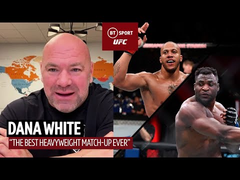 The greatest heavyweight match-up ever! Dana White at UFC 270 and UFC London