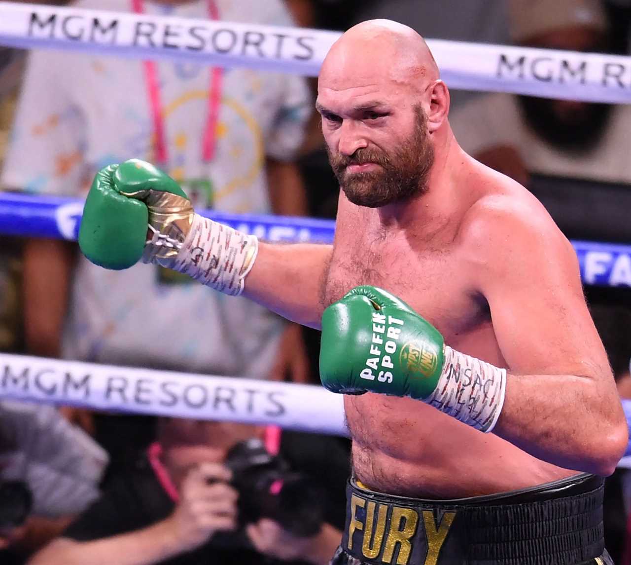 Francis Ngannou calls on the UFC to support a fight between boxing champ Tyson Fury, and says that 'it will happen at one point'