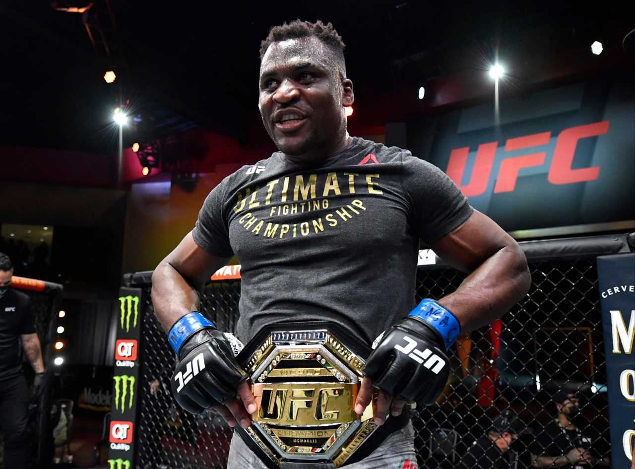 Francis Ngannou calls on the UFC to support a fight between boxing champ Tyson Fury, and says that 'it will happen at one point'
