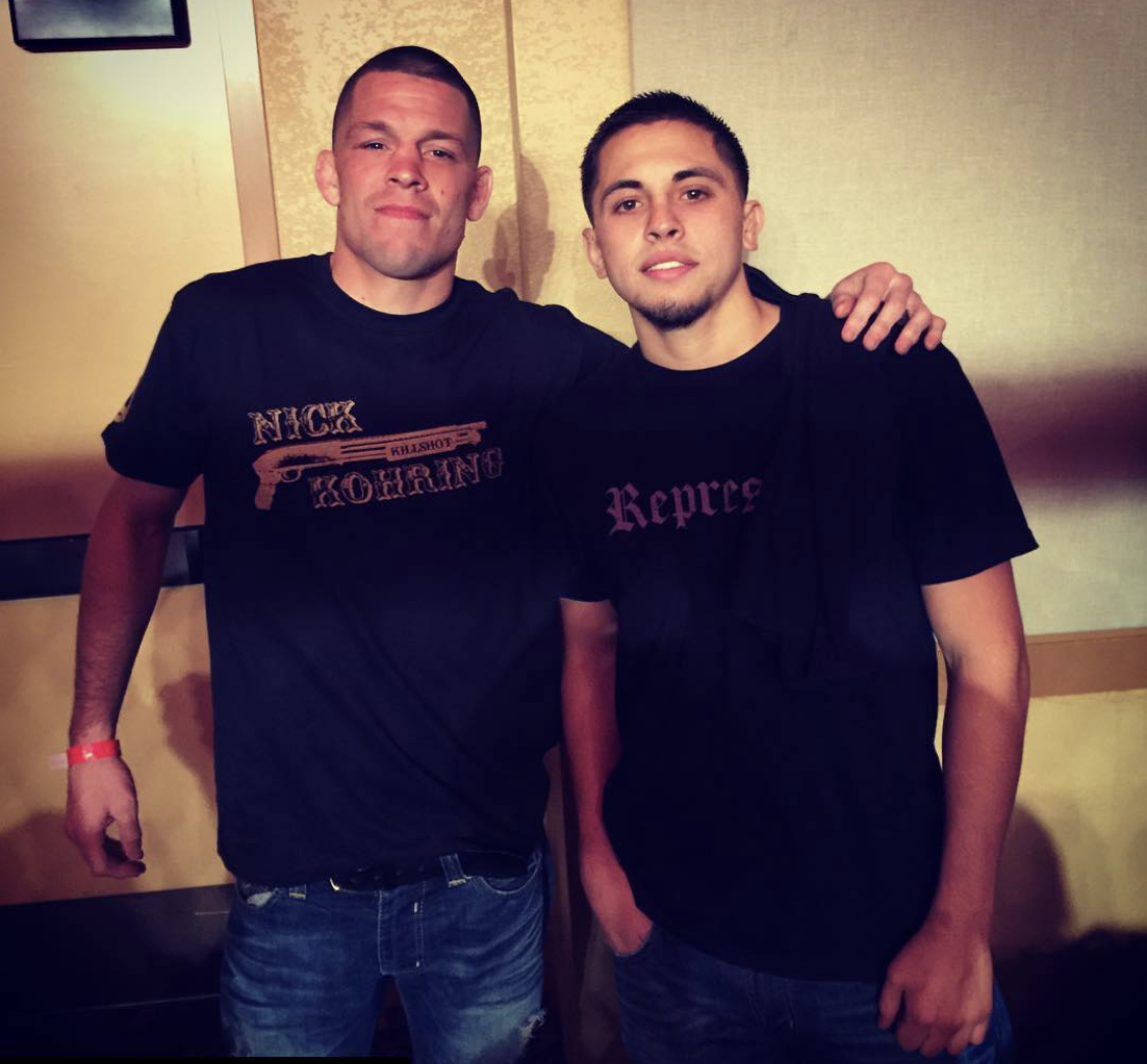 Bellator champ AJ McKee calls out UFC star Nate Diaz to'squash beef' following their brawl prior to Jake Paul fight