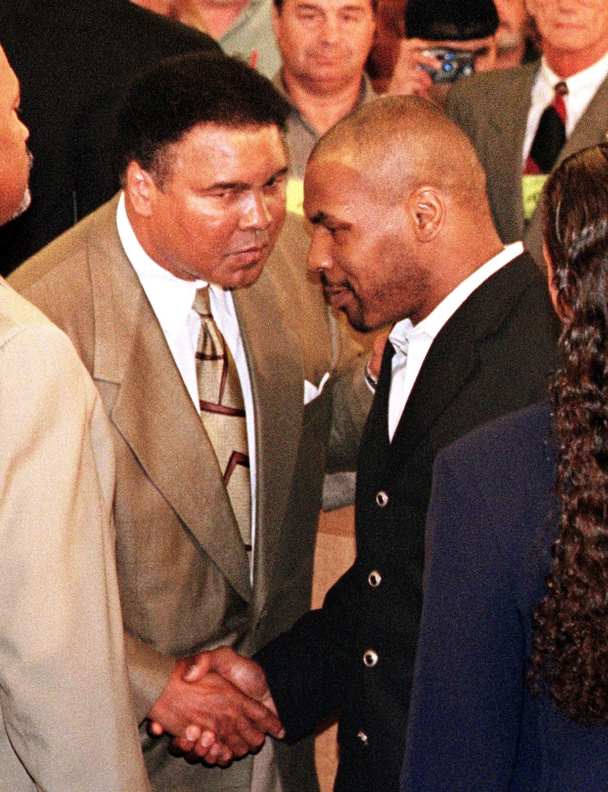 Mike Tyson calls Muhammad Ali the greatest man ever in touching message to mark the icon's 80th birthday