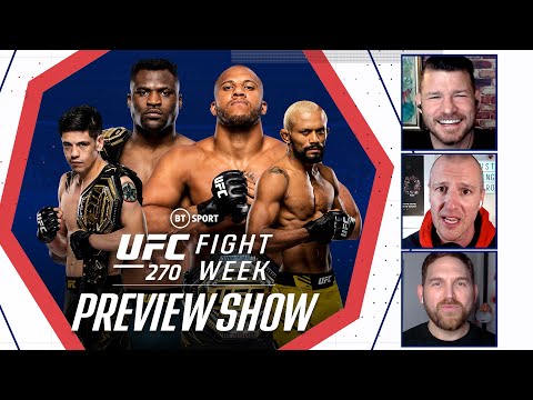 Fight Week: UFC 270 Preview  Ngannou v Gane, Moreno v Figueiredo