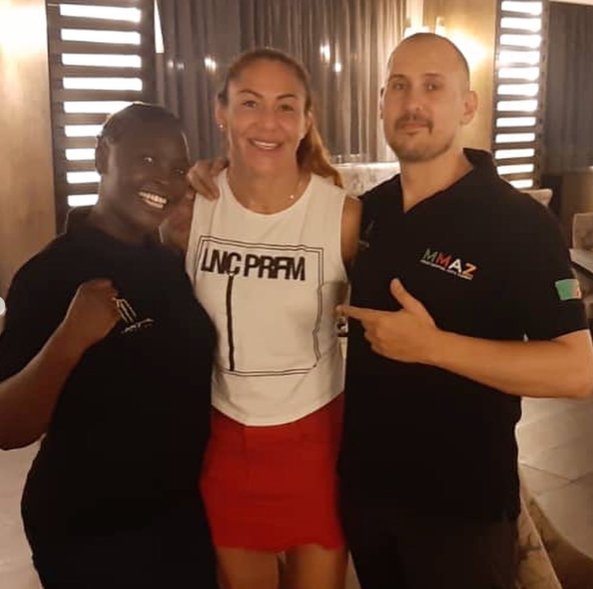 Cris Cyborg is optimistic about MMA growth in Africa, after she helped launch the Women's Commission at MMA Zambia Symposium