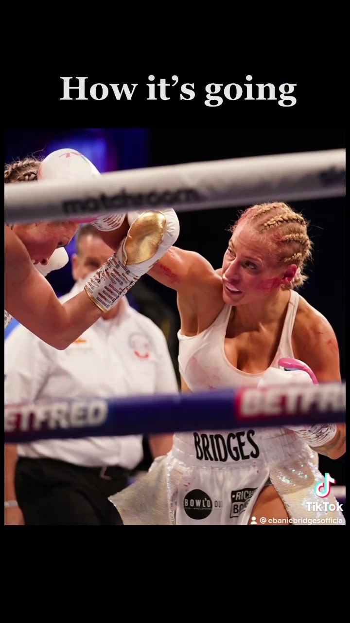 Ebanie Bridges' incredible transformation from ring girl into boxing's most glamorous and popular fighter, and fan favourite