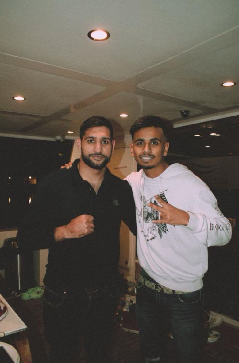 Amir Khan warned Floyd Mayweather that anything could happen. Money Kicks will be 'all guns blazing in exhibition'.