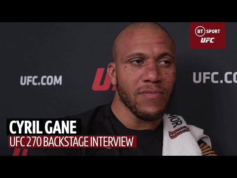 He is a fighter! Cyril Gane reflects upon Francis Ngannou's defeat at UFC 270