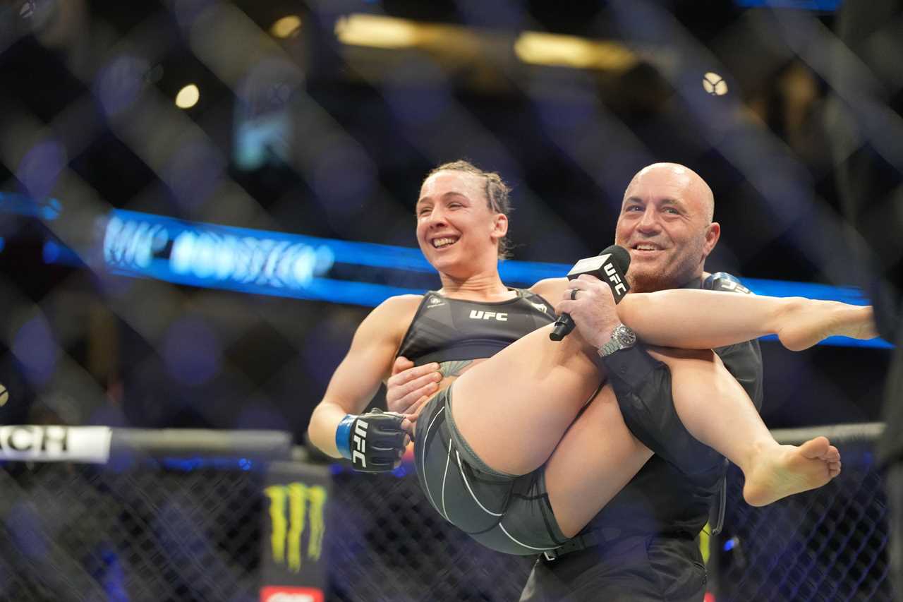 Vanessa Demopoulos quit her job as STRIPPER six weeks before UFC 270 when she celebrated her first win vs Silvana JUarez