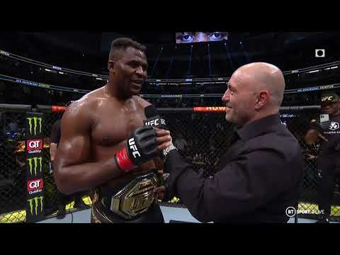 Francis Ngannou: We did it! It was an amazing journey! UFC 270