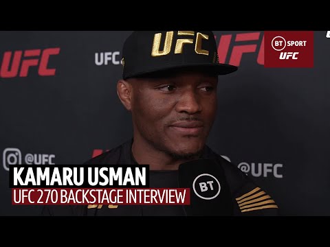 We are seeing the evolution heavyweights Kamaru Uman on Ngannou v Gane UFC 270