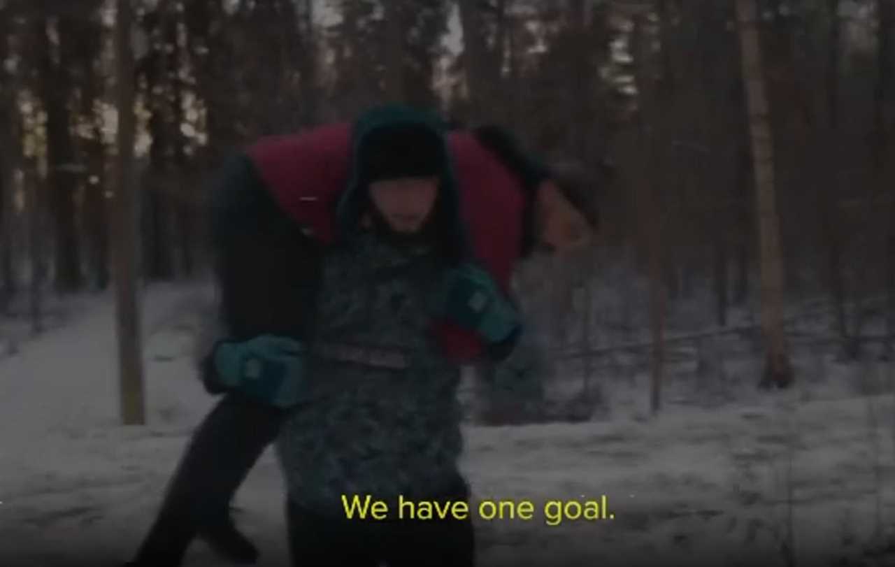 UFC star Chimaev struggles to find a fighter brave enough to fight during grueling boot camp in -10C Sweden.