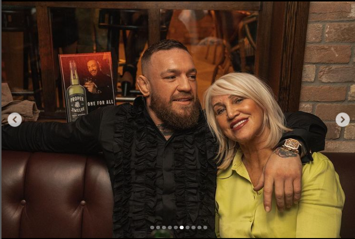 McGregor and his mother Margaret