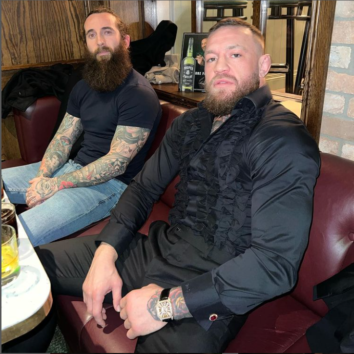 The UFC star is currently out injured