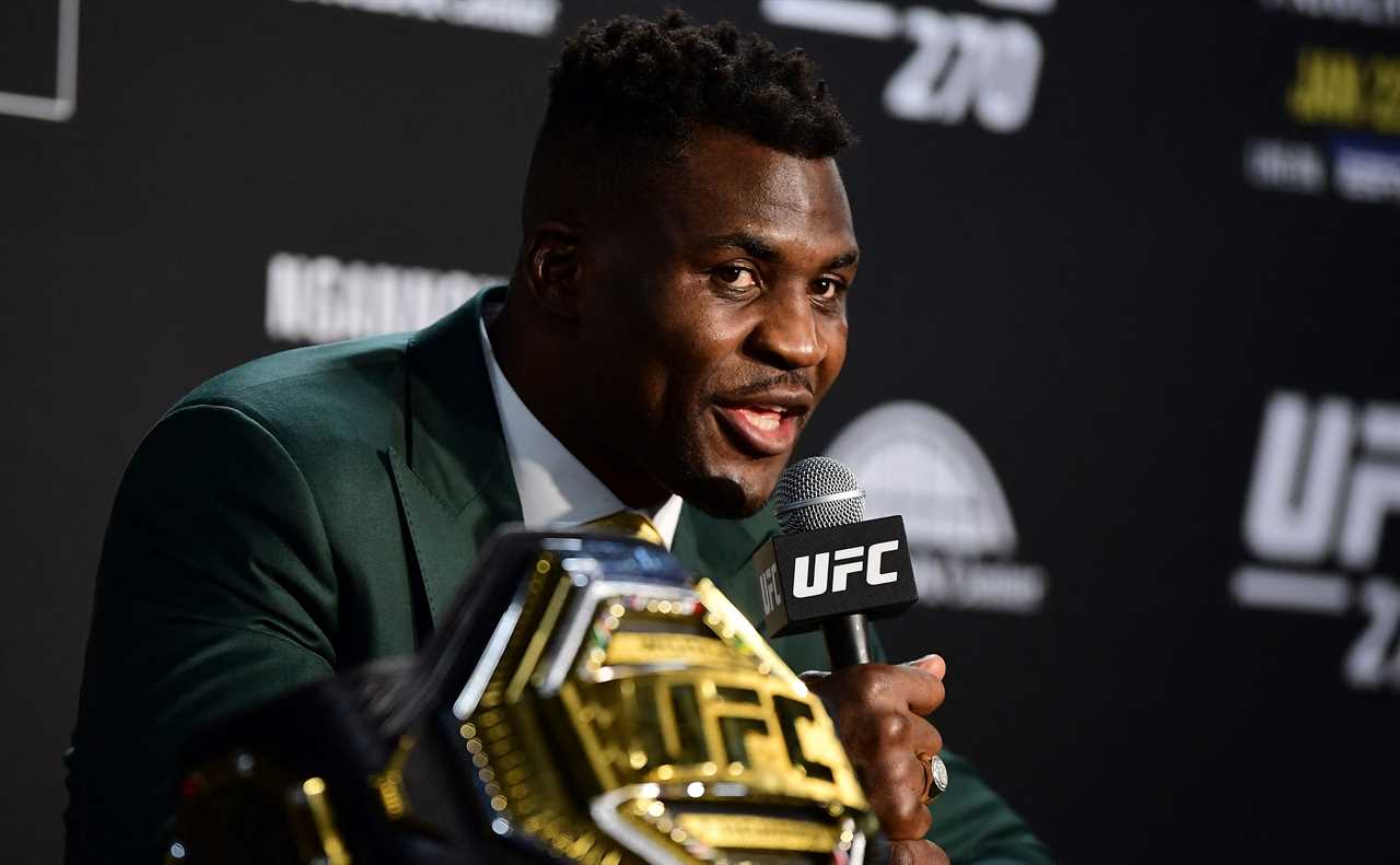 Francis Ngannou claims UFC threatened his agent to sue him over 'talks' with Jake Paul's boxing team.