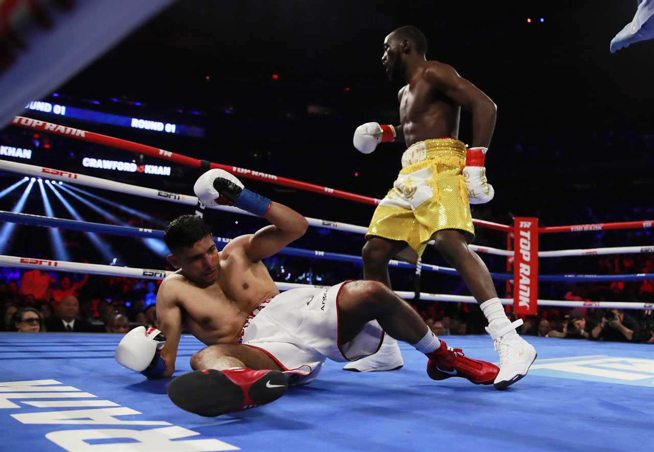 Watch Terence Crawford and Amir Khan train together to defeat Kell Brook, an old rival