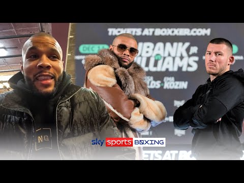 I expect it to be hostile, Eubank Jr on Liam Williams, with 9 days to go!