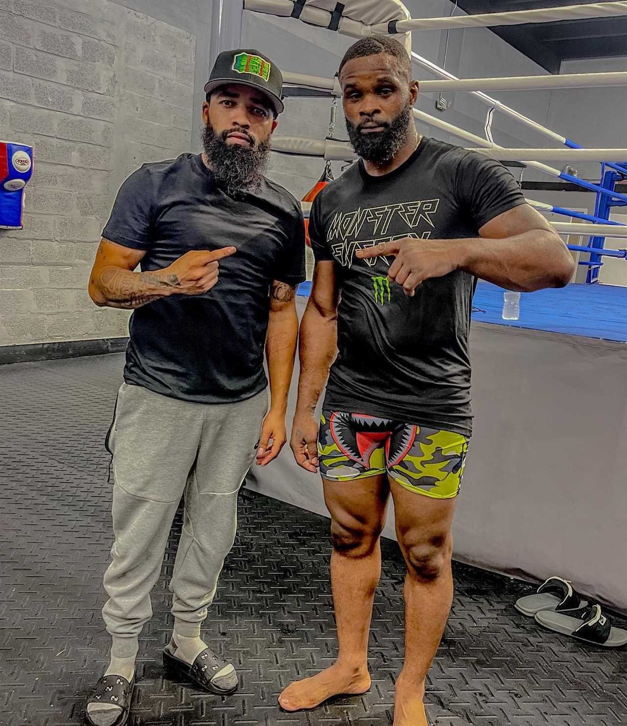 Tyron Woodley's ex-UFC star refuses to let Jake Paul KKO stop him down, says Tyron Woodley’s coach. He also wants to box on his return.